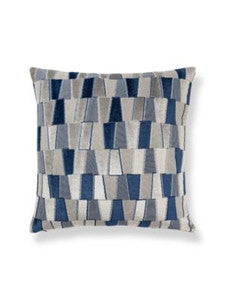 Scalamandre Pillow Facets   22 X 22 - Sapphire V4FACETPILL0002