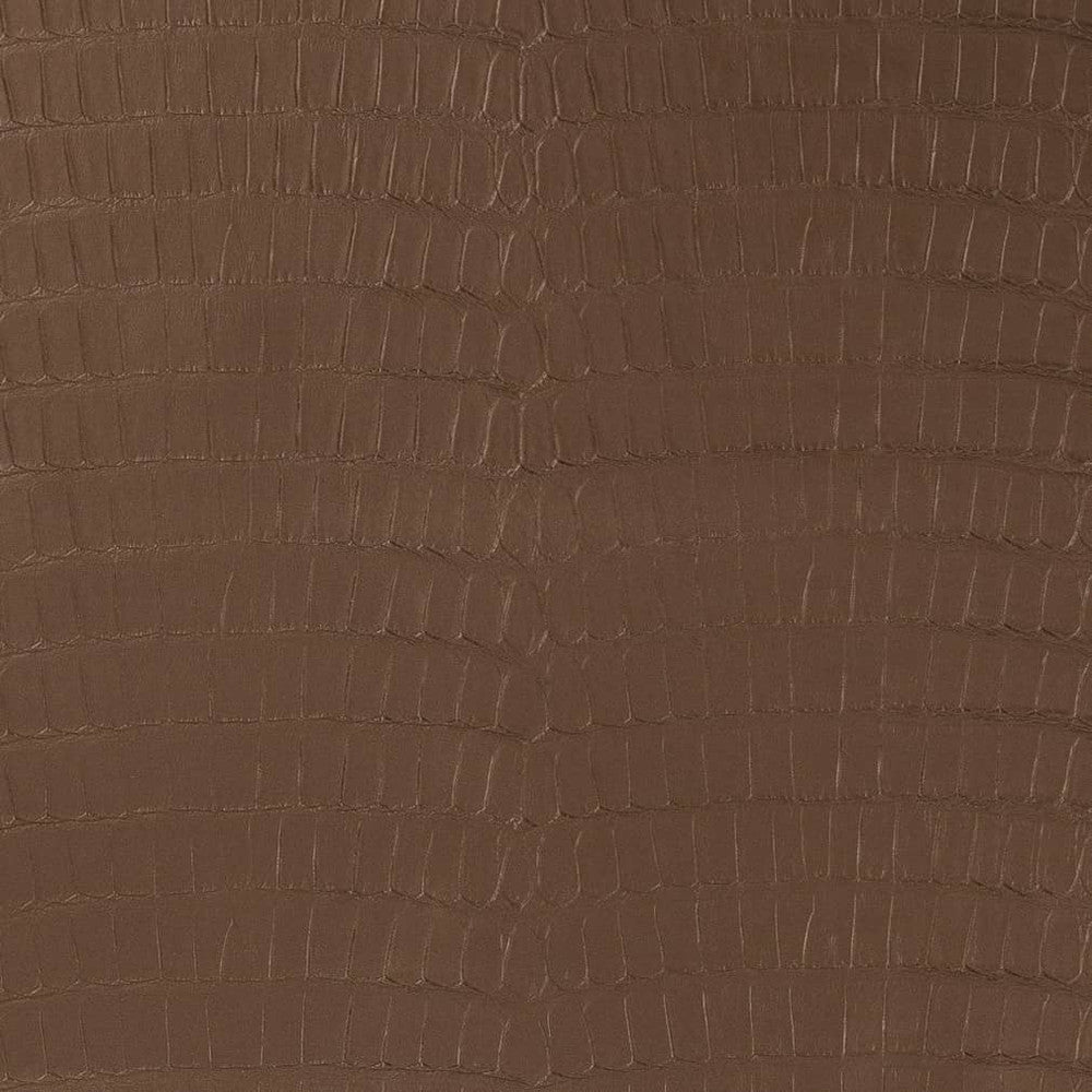 V591 Chocolate by Charlotte Designer Fabric Exotics II 100% Vinyl Asia Exceeds 200,000 Wyzenbeek Rubs (Heavy Duty) </p><p>Repeat: Horizontal: 8" 54 Inches - Swanky Fabrics -