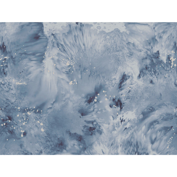 Dreamchaser Silver Wall Mural by York Wallcoverings Designer Aviva Stanoff Covers 8 panels - measures 12-ft wide by 9-ft tall when assembled 16-in by 9-ft long roll Unpasted 0 - Swanky Fabrics -