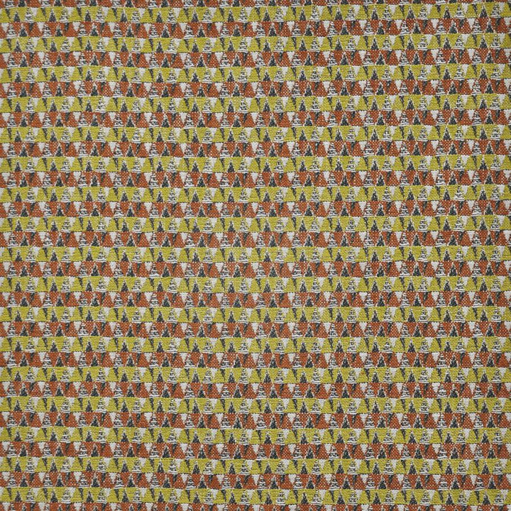 Vertices # 811 Melon by Maxwell Designer Fabric Performance Wovens-Vol.Iv Boudoir 59% VISCOSE/29% COTTON 9% LINEN/3% POLYESTER TURKEY V&H-1" 54" - Swanky Fabrics -