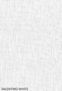 Valentino White V015 by Norbar Designer Fabric SHEER PASSION 100% POLYESTER TURKEY 118 - Swanky Fabrics -