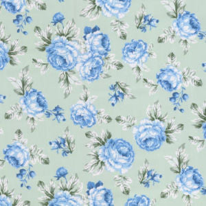 Norbar Fabric Valerie Blue Kiwi