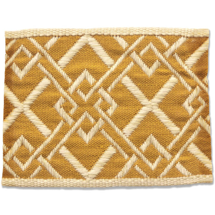 Vanity 4 Topaz by Stout Designer Trim NEW WORLD TAPES & BORDERS 100%SVI FRANCE Horizontal: 2.125 and Vertical: 0.000 2.65 in - Swanky Fabrics -