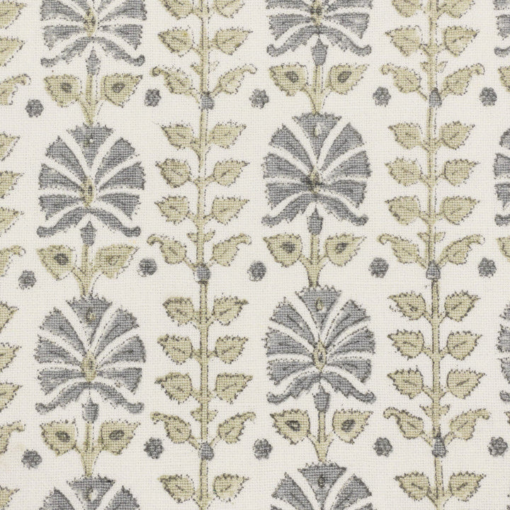 Varlet 3 Mushroom by Stout Designer Fabric COMFORTABLE LIVING LINEN/SHADOW 60%LIN 40%COT INDIA Horizontal: 3.375 and Vertical: 2.375 52 in - Swanky Fabrics -