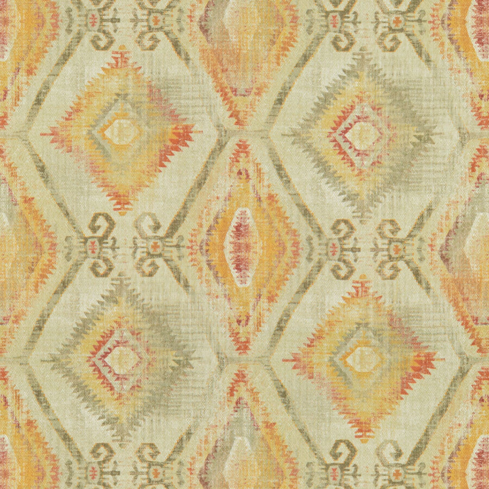 Vatican 1 Sienna by Stout Fabric Stout Fabric Vatican 1 SiennaFabric RAINBOW LIBRARY SUNSET/SPICE INDIA </p><p>Repeat: H: 27.000, V: 25.250 54 in - Fabric Carolina -
