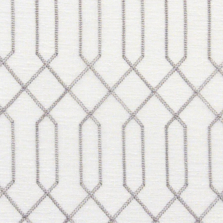 Varanasi # 516 Elephant by Maxwell Designer Fabric Sheer Paths 100% POLYESTER TURKEY V-6.1" H-2.1" 118" EMB. WIDTH 110" - Swanky Fabrics -