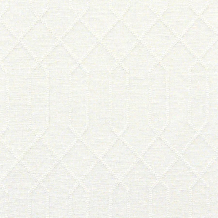 Varanasi # 556 Plaster by Maxwell Designer Fabric Sheer Paths 100% POLYESTER TURKEY V-6.1" H-2.1" 118" EMB. WIDTH 110" - Swanky Fabrics -