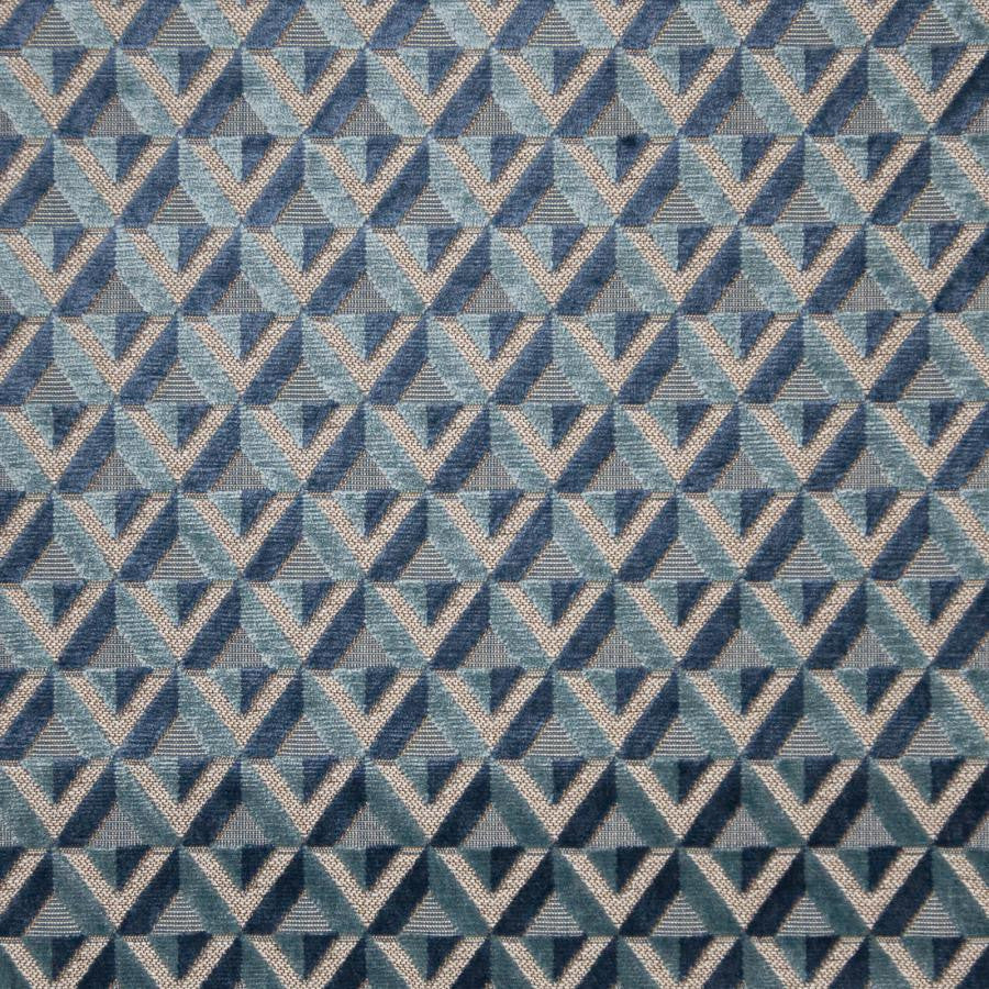 Vinovo # 603 London Blue by Maxwell Designer Fabric Performance Cut Velvets 48% POLYESTER
47% VISCOSE
5% COTTON BELGIUM V-2.5"H-1.7" 55" - Swanky Fabrics -