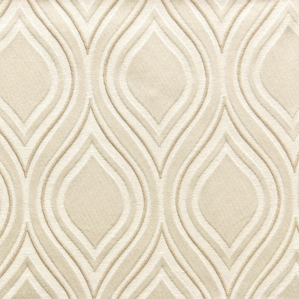 Verve 2 Bamboo by Stout Designer Fabric COLOR MY WINDOW ALABASTER/PARCHMENT 100%POL INDIA </p><p>Repeat: 6.125 54 in - Swanky Fabrics -