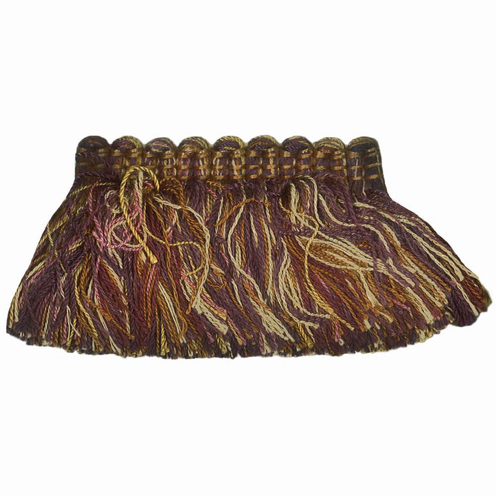 Vibrato 54 Grape by Stout Designer Trim ART OF DESIGN BRUSH FRINGE 100%SVI CHINA Horizontal: 0 and Vertical: 0 2 in - Swanky Fabrics -