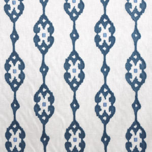 Vidalia Ivory Atlantis by Norbar Designer Fabric PRISM SEAVIEW 60% COTTON - 25% POLYESTER INDIA 7 3/4"V - 6 1/2"H 52 - Swanky Fabrics -