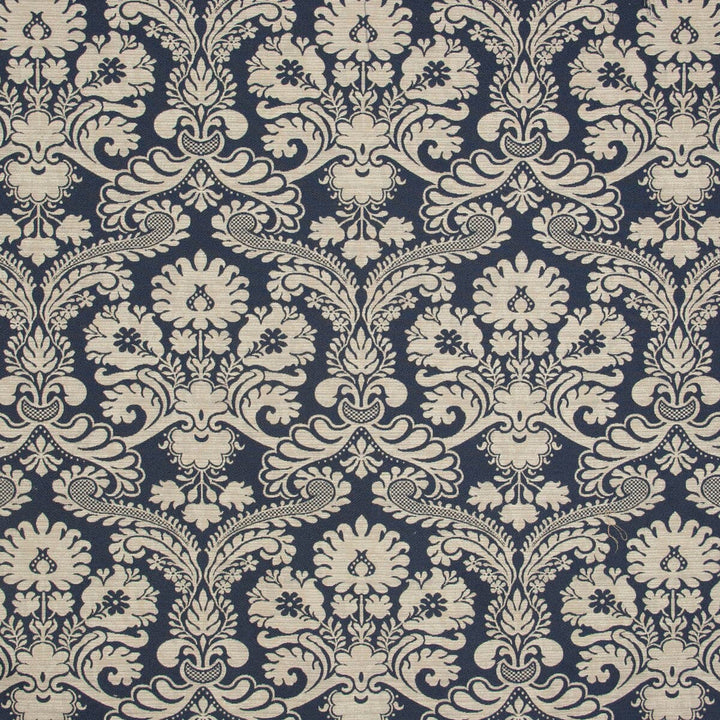 Vines 2 Navy by Stout Designer Fabric RAINBOW LIBRARY BLUEBIRD/INDIGO 60%SVI 40%POL USA FLAME RETARDANT-UFAC CLASS 2 WYZENBEEK 15 000 DOUBLE RUB WEAR TEST (HEAVY DUTY) </p><p>Repeat: 22 54 in - Swanky Fabrics -