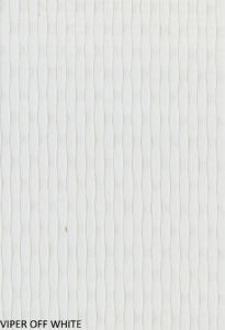 Viper Off White V001 by Norbar Designer Fabric SHEER PASSION 100% POLYESTER TURKEY 1/2"H 118 - Swanky Fabrics -