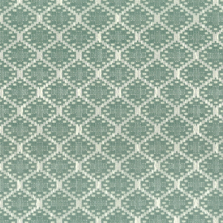 Voorhees 1 Lagoon by Stout Fabric Stout Fabric Voorhees 1 LagoonFabric LIVING IS EASY SEASPRAY/LAGOON 100%POL USA </p><p>Repeat: H: 1.375, V: 1.250 56 in - Fabric Carolina -