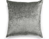 Supreme Velvet Pillow 22 X 22 - Stone VPSUPRMPILL0654 by Scalamandre Designer Pillow