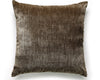 Supreme Velvet Pillow 22 X 22 - Walnut VPSUPRMPILL0772 by Scalamandre Designer Pillow