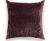 Supreme Velvet Pillow 22 X 22 - Plum Perfect VPSUPRMPILL0890 by Scalamandre Designer Pillow