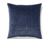 Strie Velvet Pillow 22 X 22 - Ink VWSTRIEPILL0006 by Scalamandre Designer Pillow