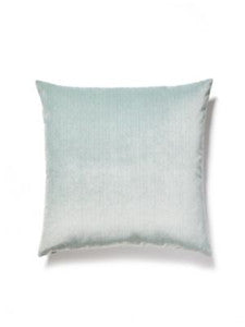 Scalamandre Pillow Strie Velvet   22 X 22 - Menthol VWSTRIEPILL0009