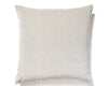 Strie Velvet Pillow 22 X 22 - Ecru VWSTRIEPILL0011 by Scalamandre Designer Pillow