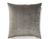 Strie Velvet Pillow 22 X 22 - Titanium VWSTRIEPILL0015 by Scalamandre Designer Pillow