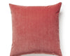 Strie Velvet Pillow 22 X 22 - Hibiscus VWSTRIEPILL0021 by Scalamandre Designer Pillow