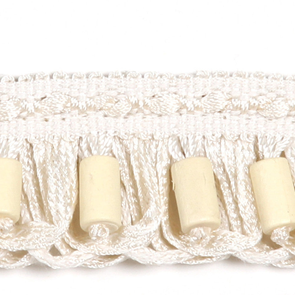 Vaasa Ivory by Europatex Designer Fabric Helsinki 100% Polyester 1.25 inches - Swanky Fabrics -