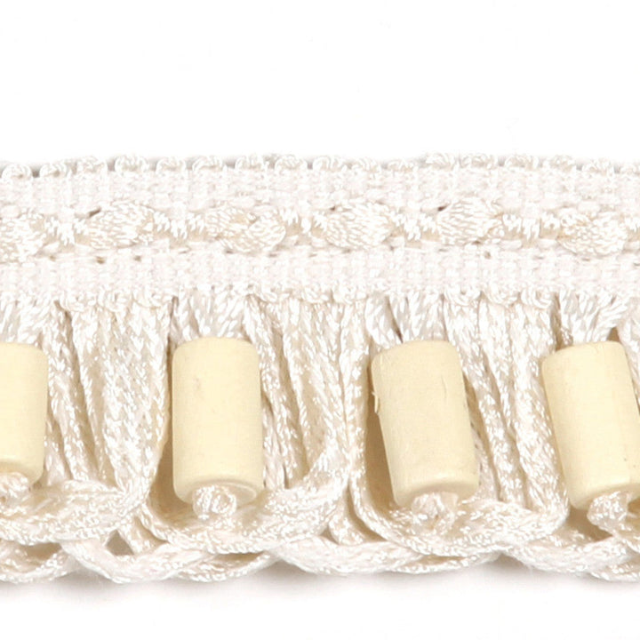 Vaasa Ivory by Europatex Designer Fabric Helsinki 100% Polyester 1.25 inches - Swanky Fabrics -