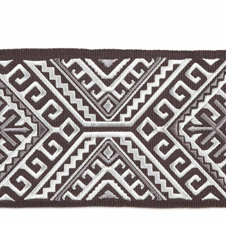 Vaduz Kasper by Europatex Designer Fabric Tapes Galore 100% Polyester 6.25" 3.50 inches - Swanky Fabrics -