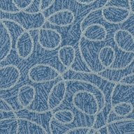 Venue Reflection Blue by Omnova Designer Fabric See sample 100% Vinyl  100000 Horizontal: 17.75" and Vertical: 6.0" 54"  - Swanky Fabrics -