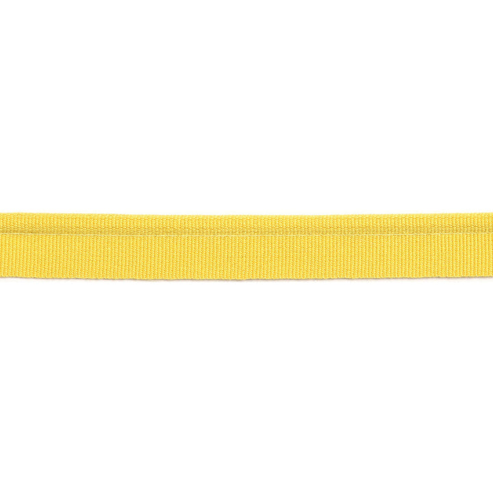 Versailles 1/4" Grosgrain Ribbon Lip Cord Gold by Europatex Designer Fabric Versailles 64% Rayon, 34% Cotton, 2% Polyester 0.25 inches - Swanky Fabrics -