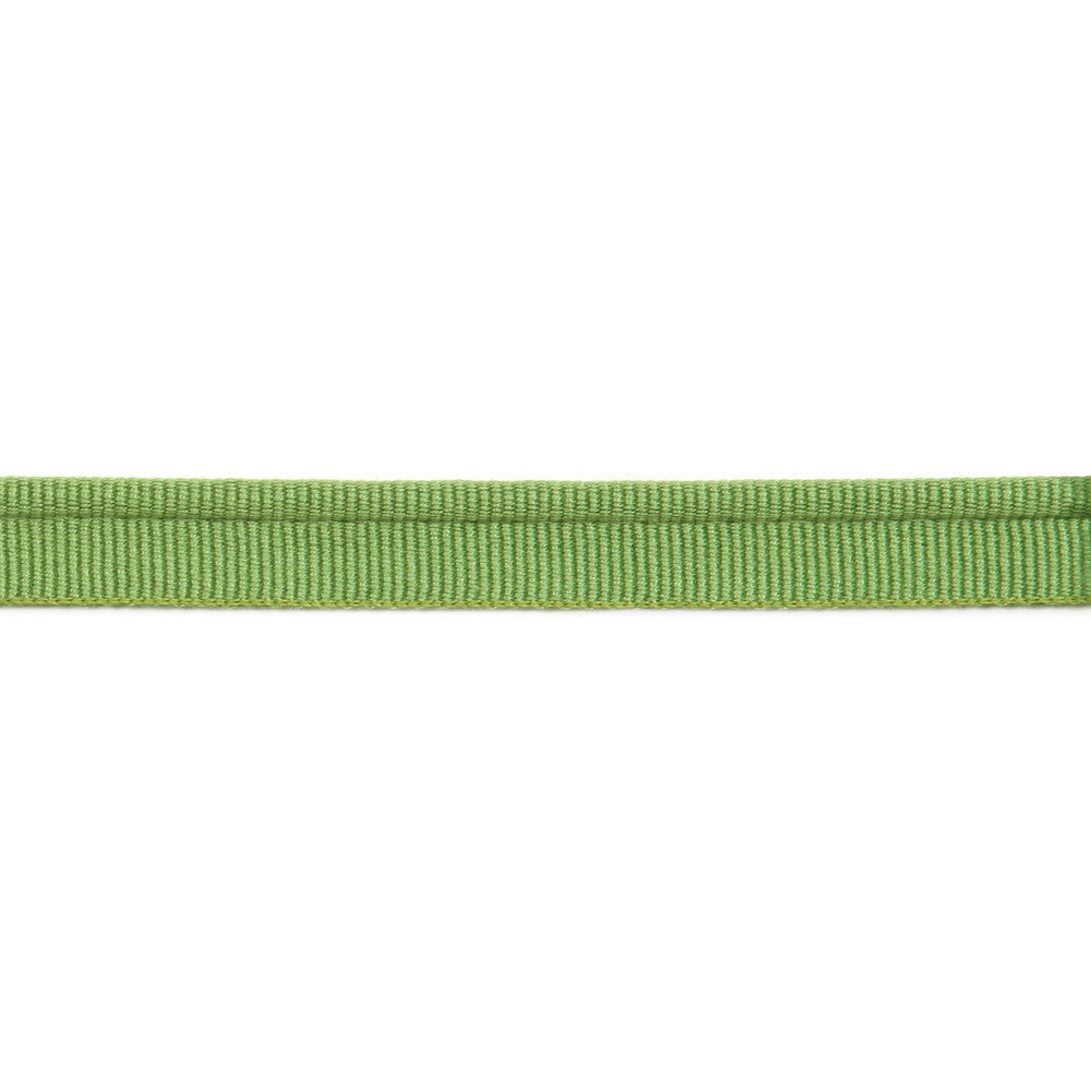 Versailles 1/4" Grosgrain Ribbon Lip Cord Lime by Europatex Designer Fabric Versailles 64% Rayon, 34% Cotton, 2% Polyester 0.25 inches - Swanky Fabrics -