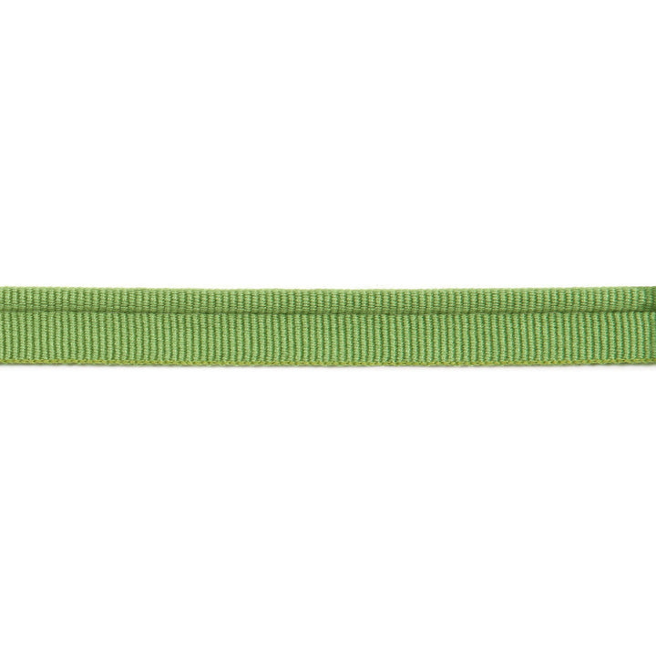 Versailles 1/4" Grosgrain Ribbon Lip Cord Lime by Europatex Designer Fabric Versailles 64% Rayon, 34% Cotton, 2% Polyester 0.25 inches - Swanky Fabrics -