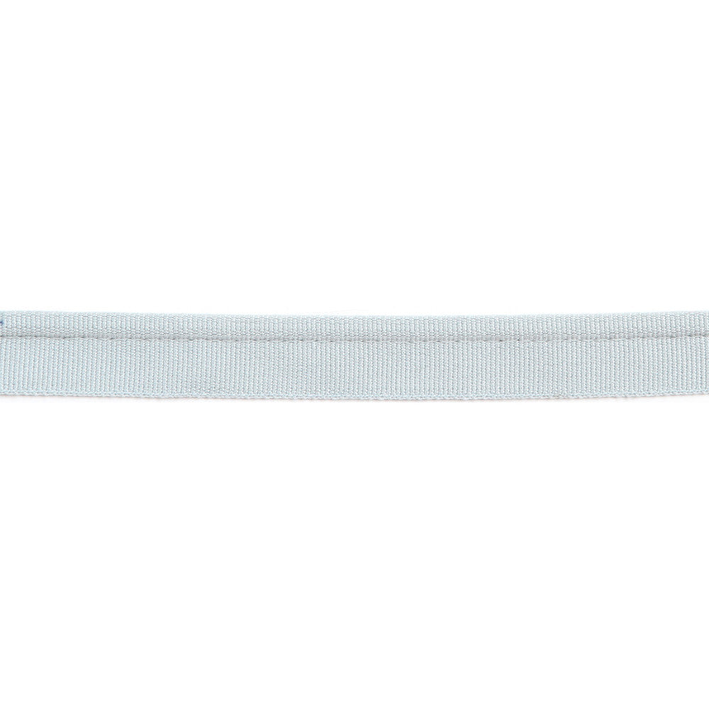 Versailles 1/4" Grosgrain Ribbon Lip Cord Pale Blue by Europatex Designer Fabric Versailles 64% Rayon, 34% Cotton, 2% Polyester 0.25 inches - Swanky Fabrics -