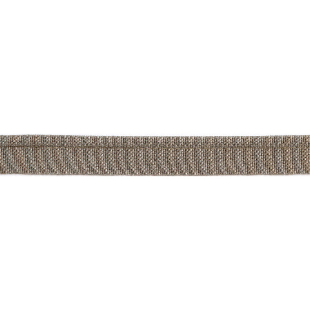 Versailles 1/4" Grosgrain Ribbon Lip Cord Pewter by Europatex Designer Fabric Versailles 64% Rayon, 34% Cotton, 2% Polyester 0.25 inches - Swanky Fabrics -