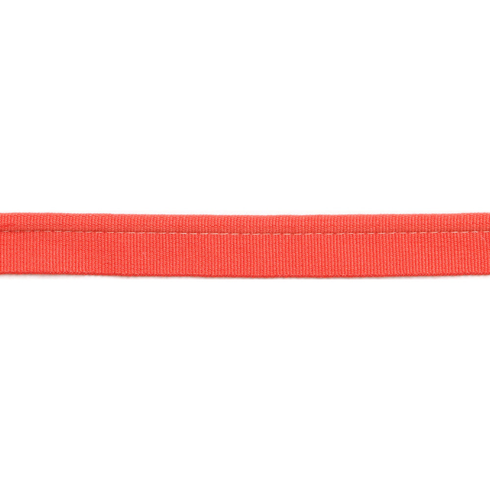 Versailles 1/4" Grosgrain Ribbon Lip Cord Poppy by Europatex Designer Fabric Versailles 64% Rayon, 34% Cotton, 2% Polyester 0.25 inches - Swanky Fabrics -