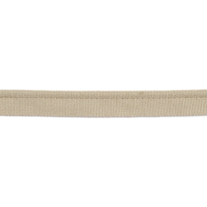 Versailles 1/4" Grosgrain Ribbon Lip Cord Sand by Europatex Designer Fabric Versailles 64% Rayon, 34% Cotton, 2% Polyester 0.25 inches - Swanky Fabrics -