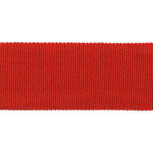 Europatex Fabric Versailles 1.5" Grosgrain Ribbon Tape Crimson