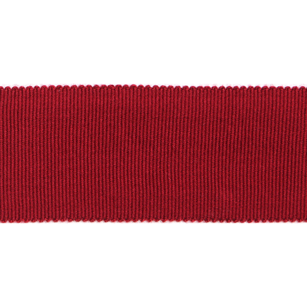 Versailles 1.5" Grosgrain Ribbon Tape Dark Cherry by Europatex Designer Fabric Versailles 100% Rayon 1.50 inches - Swanky Fabrics -