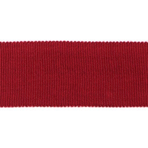 Europatex Fabric Versailles 1.5" Grosgrain Ribbon Tape Dark Cherry