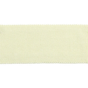Europatex Fabric Versailles 1.5" Grosgrain Ribbon Tape Flaxen