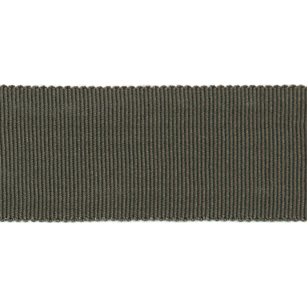 Versailles 1.5" Grosgrain Ribbon Tape Graphite by Europatex Designer Fabric Versailles 100% Rayon 1.50 inches - Swanky Fabrics -