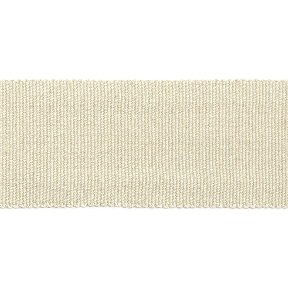 Versailles 1.5" Grosgrain Ribbon Tape Parchment by Europatex Designer Fabric Versailles 100% Rayon 1.50 inches - Swanky Fabrics -