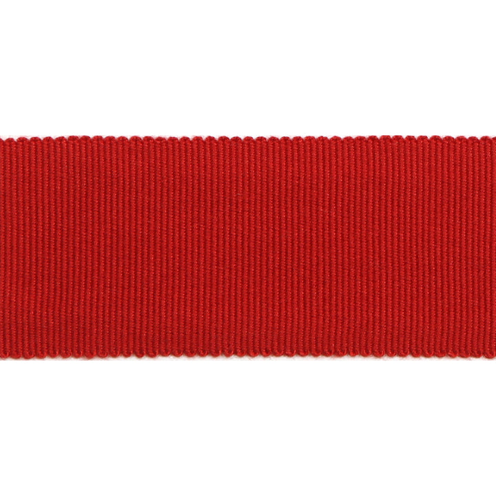 Versailles 1.5" Grosgrain Ribbon Tape Red by Europatex Designer Fabric Versailles 100% Rayon 1.50 inches - Swanky Fabrics -