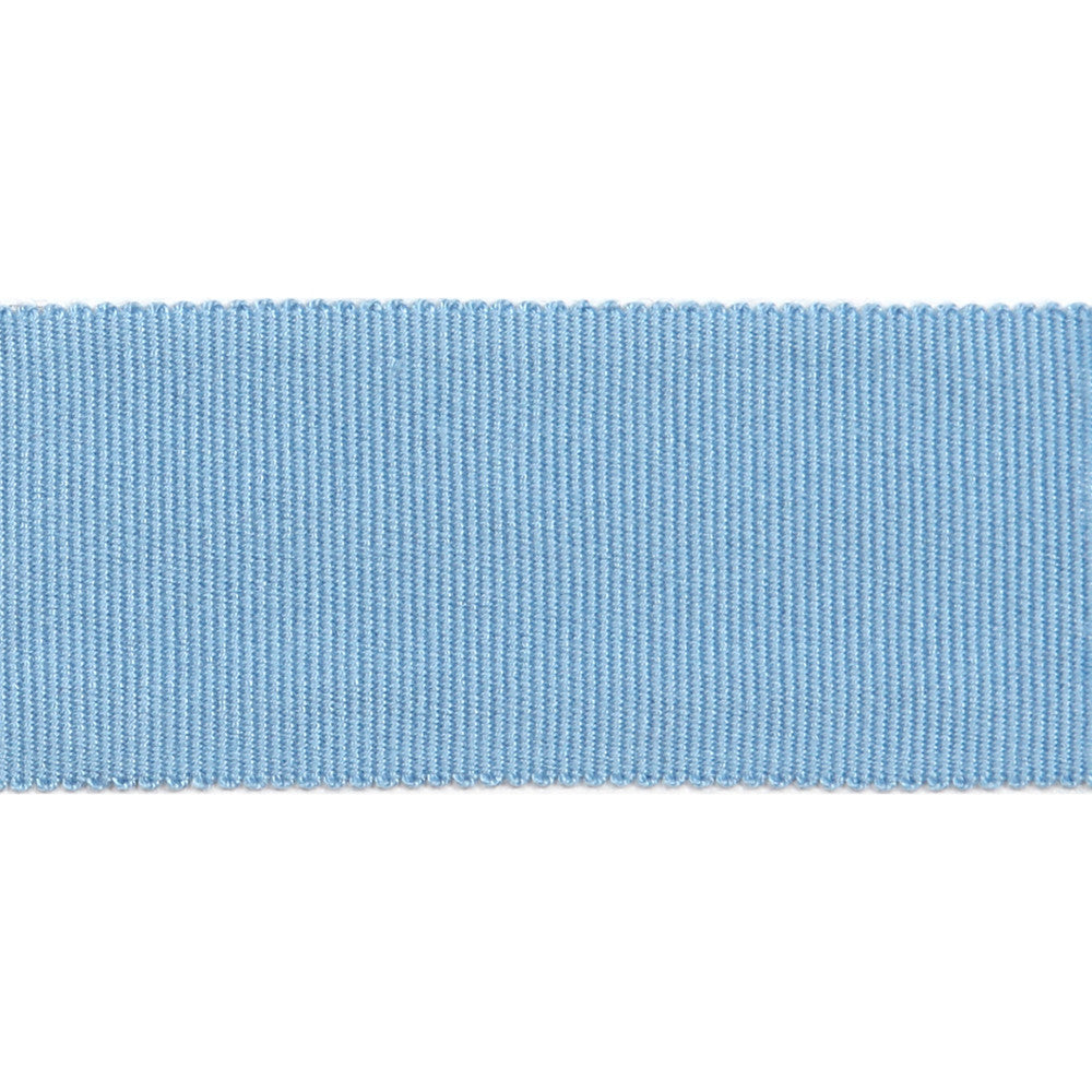 Versailles 1.5" Grosgrain Ribbon Tape Sky by Europatex Designer Fabric Versailles 100% Rayon 1.50 inches - Swanky Fabrics -