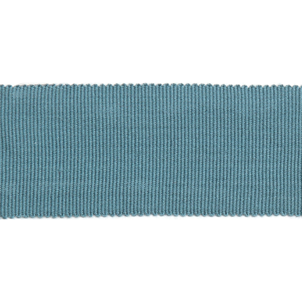 Versailles 1.5" Grosgrain Ribbon Tape Teal by Europatex Designer Fabric Versailles 100% Rayon 1.50 inches - Swanky Fabrics -