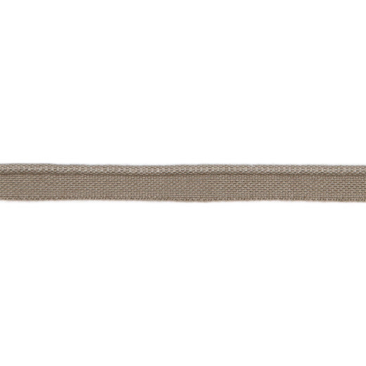 Versailles 1/8" Piping Woven Lip Cord - Pewter by Europatex Designer Fabric Versailles 64% Rayon, 36% Cotton China See Sample Horizontal: N/A and Vertical: N/A 0.13 inches  - Swanky Fabrics -