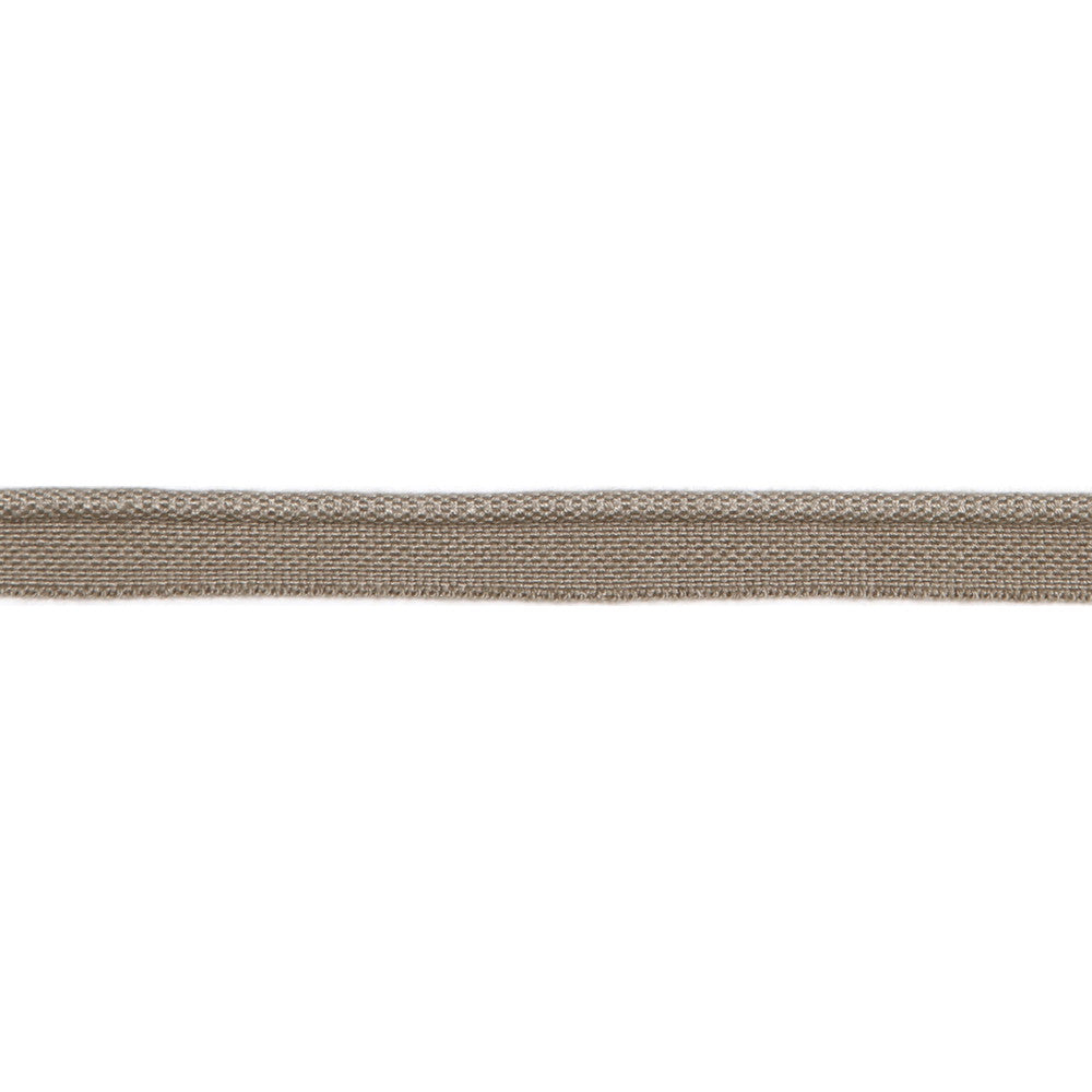 Versailles 1/8" Piping Woven Lip Cord Pewter by Europatex Designer Fabric Versailles 64% Rayon, 36% Cotton 0.13 inches - Swanky Fabrics -