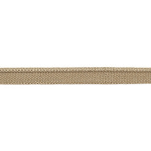 Europatex Fabric Versailles 1/8" Piping Woven Lip Cord Sand