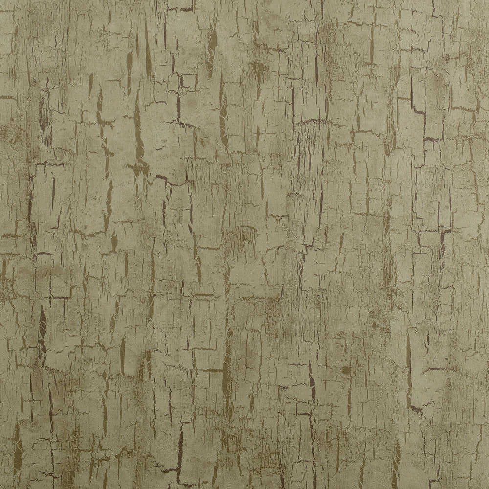 Tree Bark Antique by Clarke And Clarke Designer Wallcovering CLARKE & CLARKE REFLECTIONS WOOD PULP - 74%;BINDER - 13%;POLYESTER - 13% United Kingdom - Horizontal: 20.875 and Vertical: 10.5 20.875 - Swanky Fabrics -
